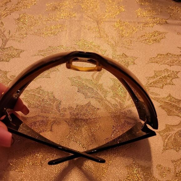 Chanel CC 5086 Brown Sunglasses Ski Sport Mask Shield Authentic - Picture 7 of 16